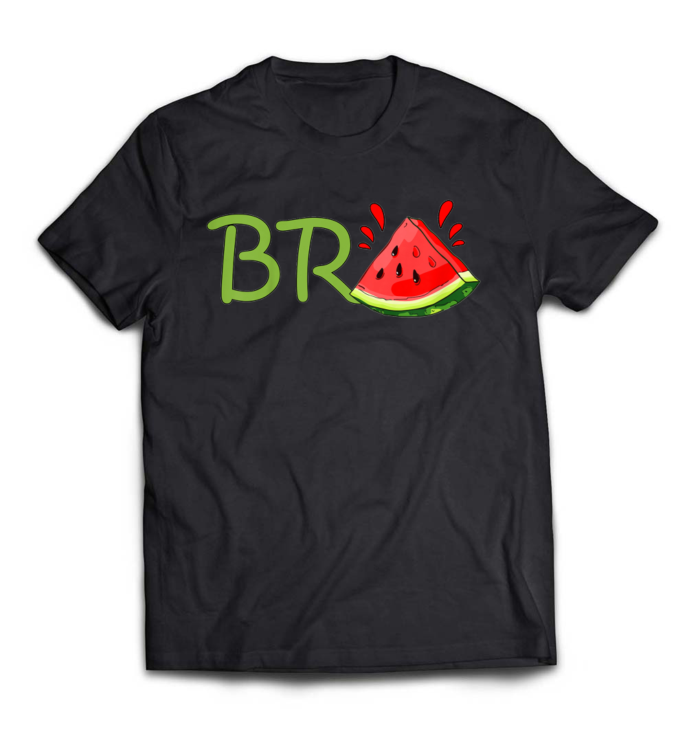 “Bro Watermelon” T-Shirt – The Perfect Summer Tee for Brothers